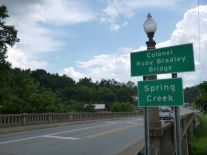 Photo of Colonel Ruby Bradley Bridge