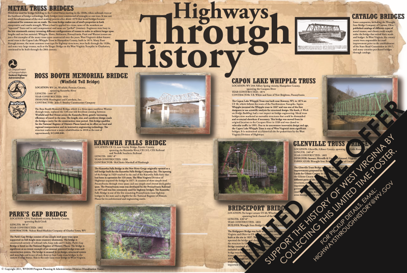 Historic Bridge Poster