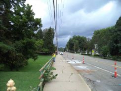 Photo of National Road Sidewalk